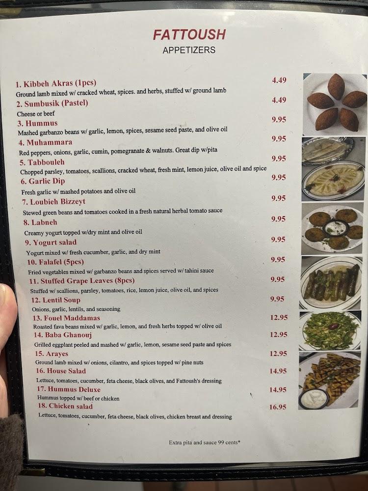 Fattoush Menu image 1