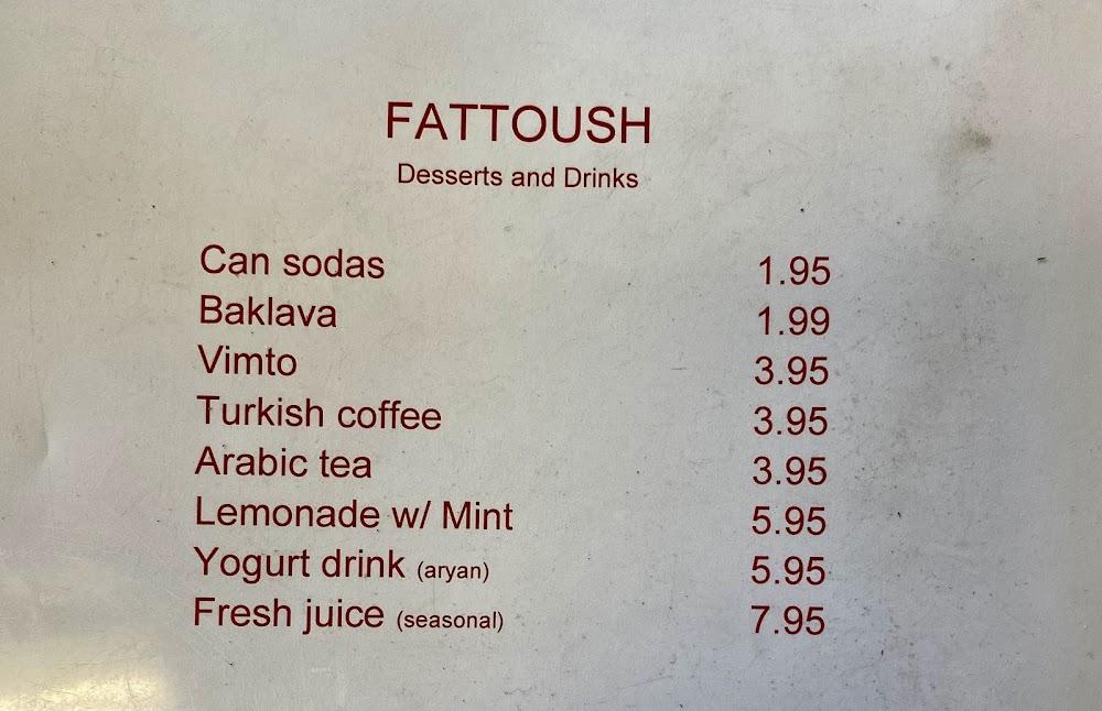 Fattoush Menu image 4